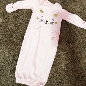 Pink kitty cat sleep sack